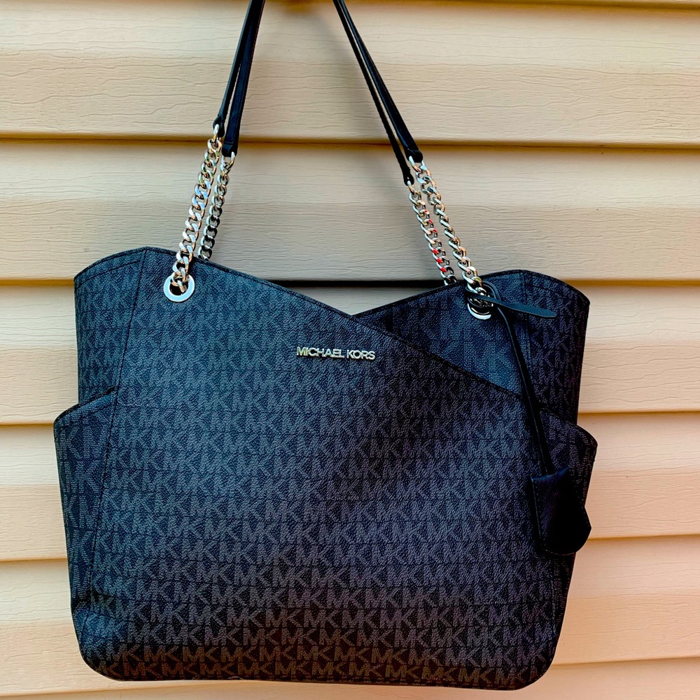 Large Michael Kors purse black